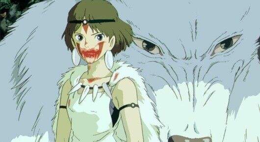 Obra de Hayao Miyazaki, Princesa Mononoke propõe um um recomeço, para homens e animais.