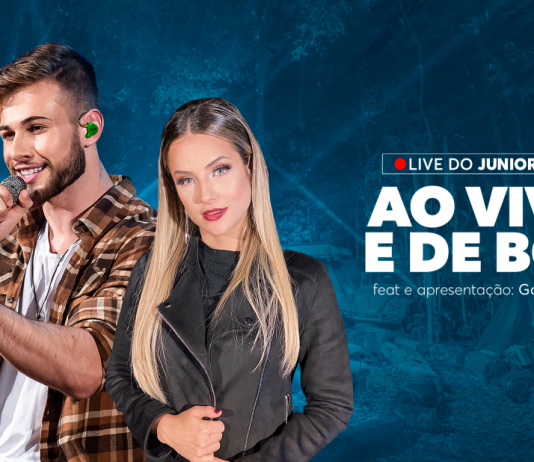 Junior Villa fará sua primeira live no YouTube