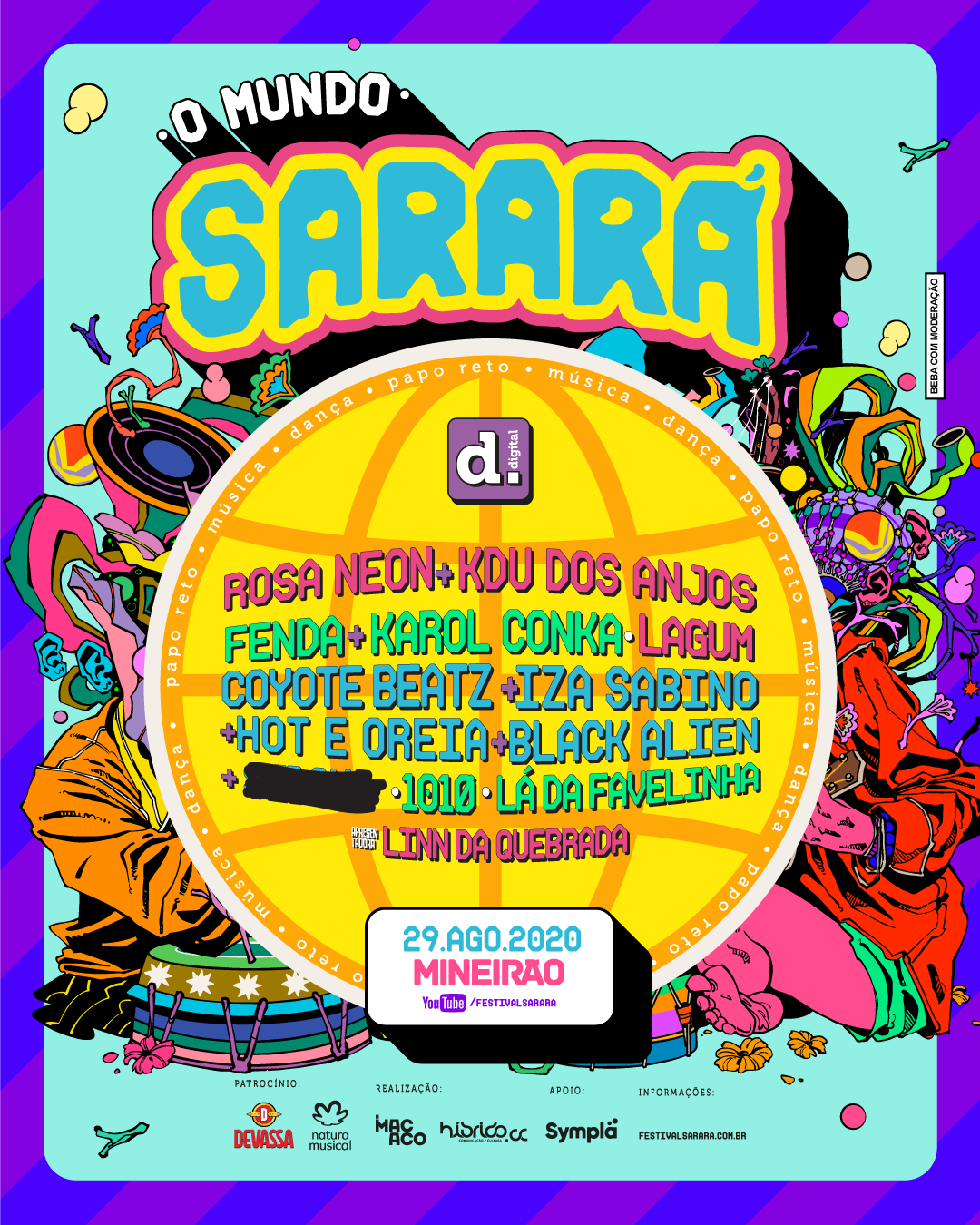 Festival Sarará traz programação interativa