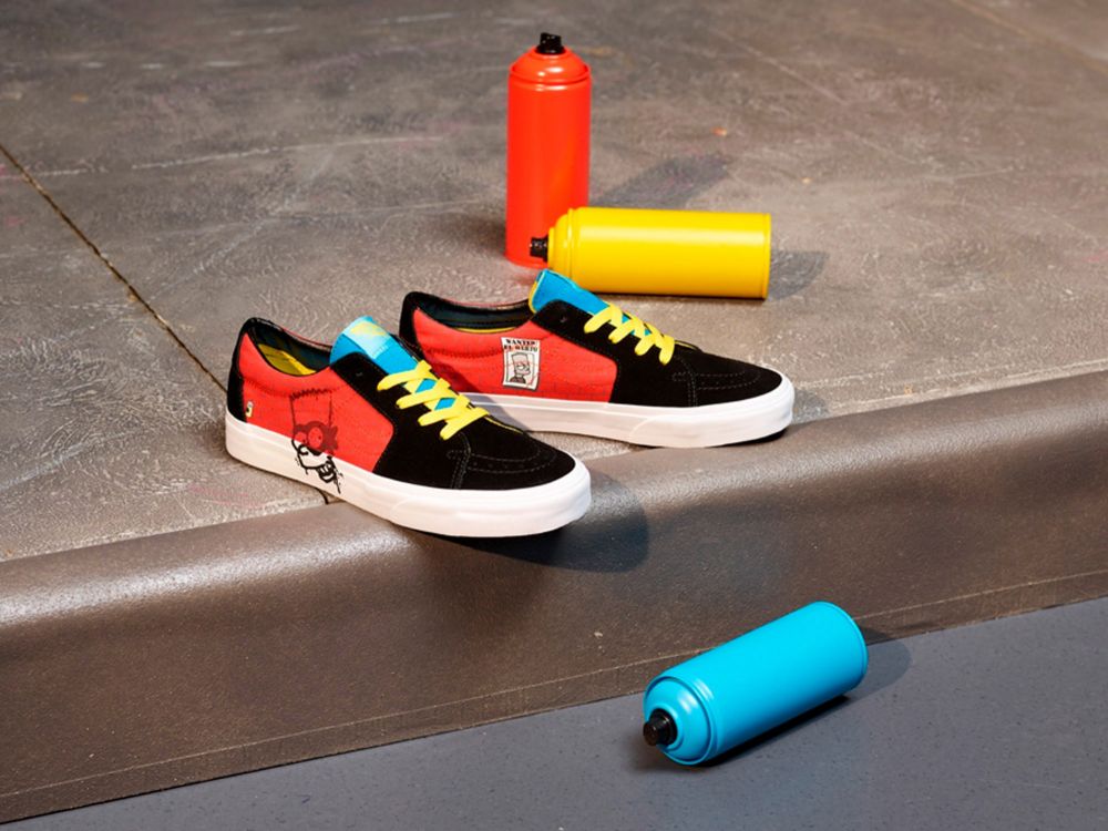 Vans homenageia Os Simpsons