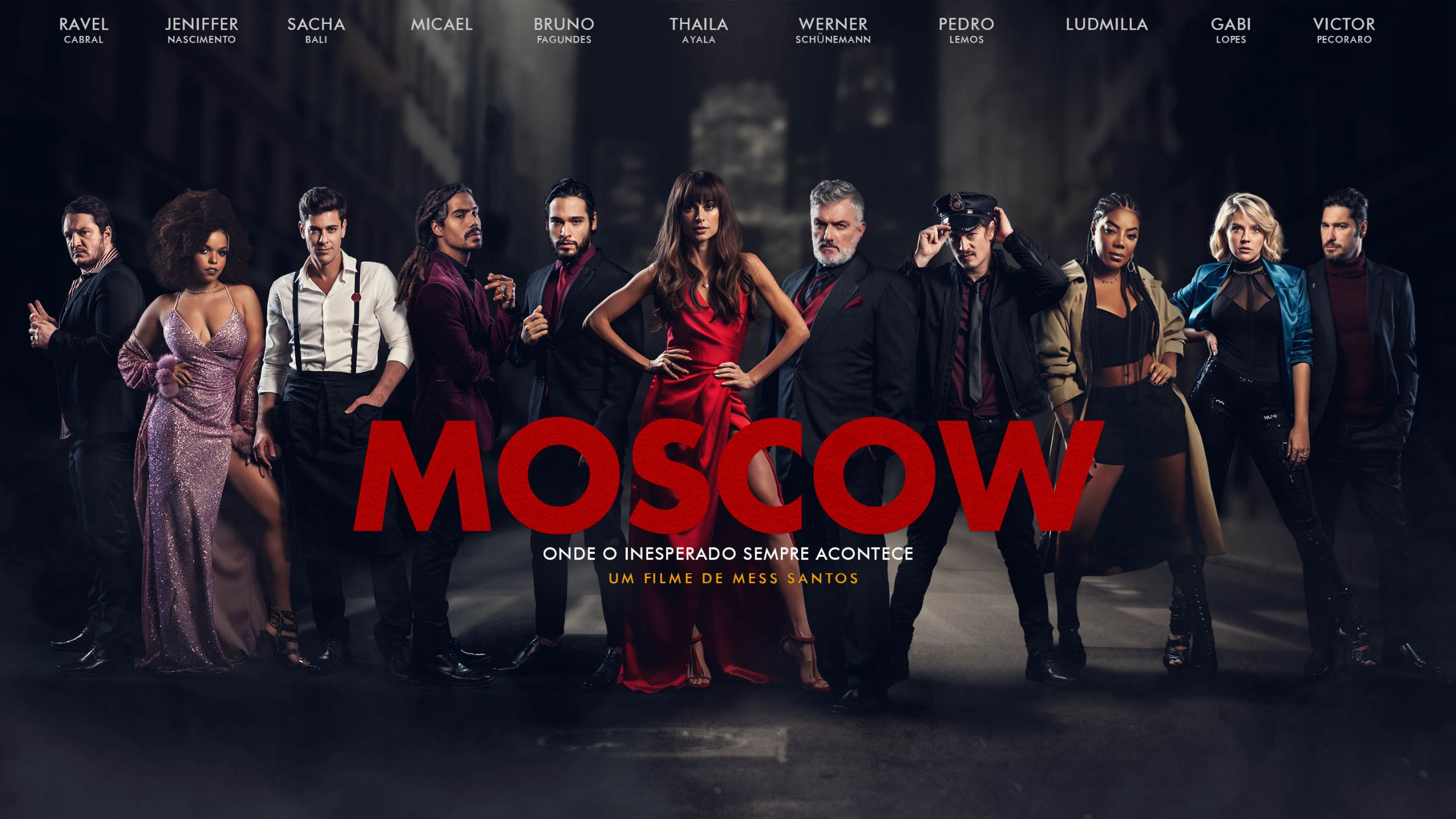 Thaila Ayala, Werner Schünemann e Ludmilla participam de Moscow