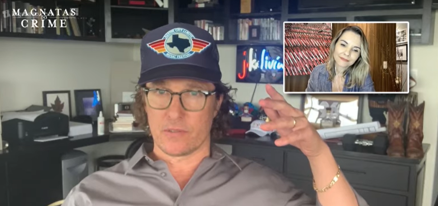 Matthew McConaughey fala da experiência de viver um traficante em Magnatas do Crime