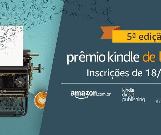 A Amazon, o Grupo Editorial Record e a TAG Experiências Literárias anunciam o lançamento da 5ª edição do Prêmio Kindle de Literatura.