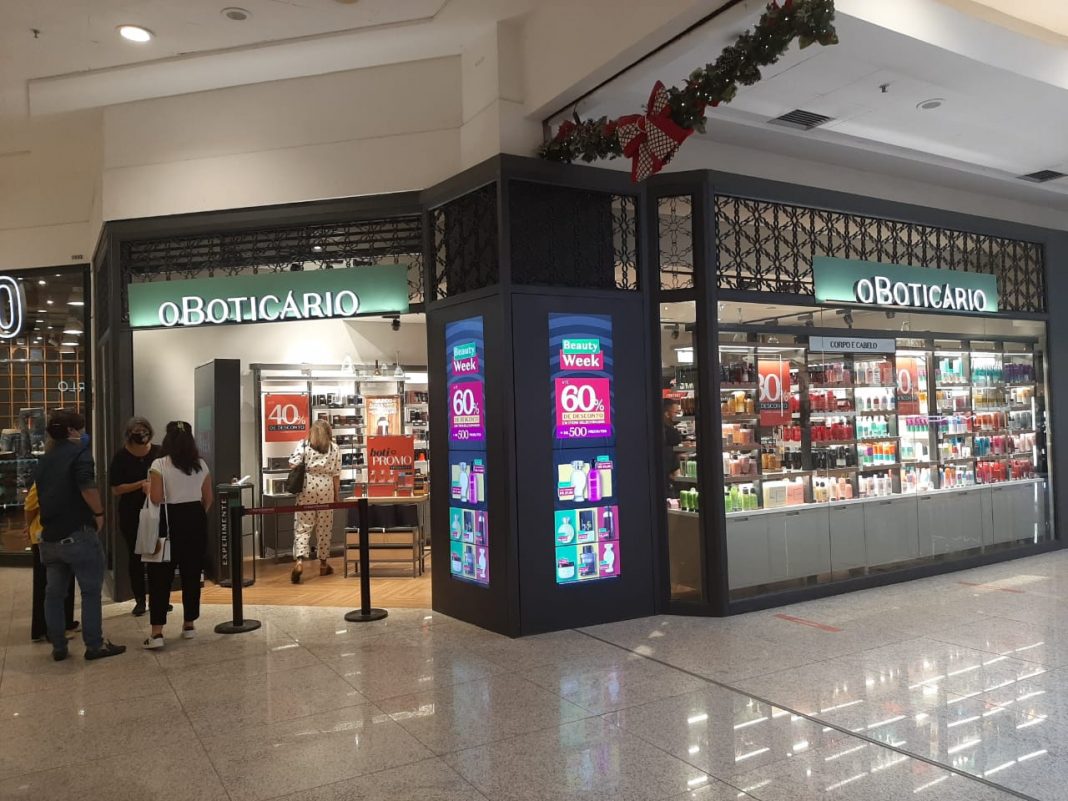 O Boticário inaugura novo modelo de loja no Norte Shopping O Boticário inaugura novo modelo de loja no Norte Shopping