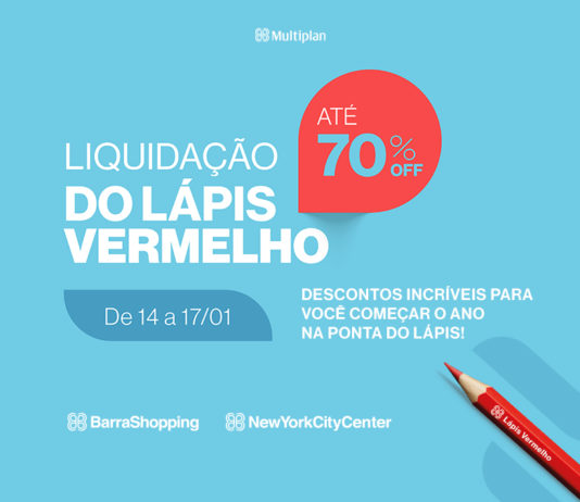 Liquidação do Lápis Vermelho
