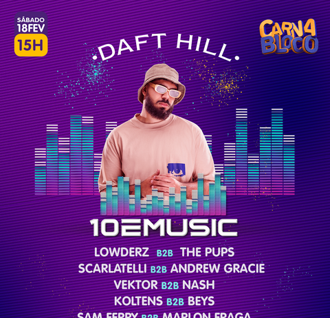 Bloco de música eletrônica