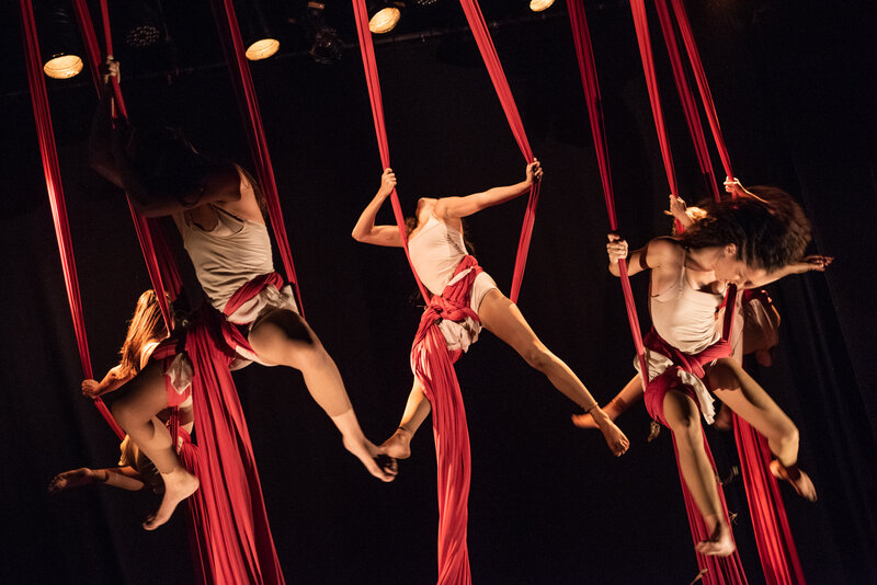 “Vestidas de vento” 