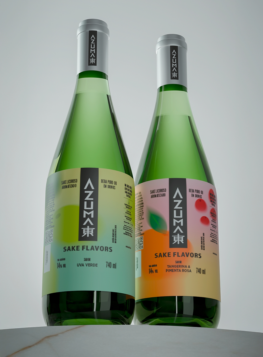 Azuma lança linha Sake Flavors